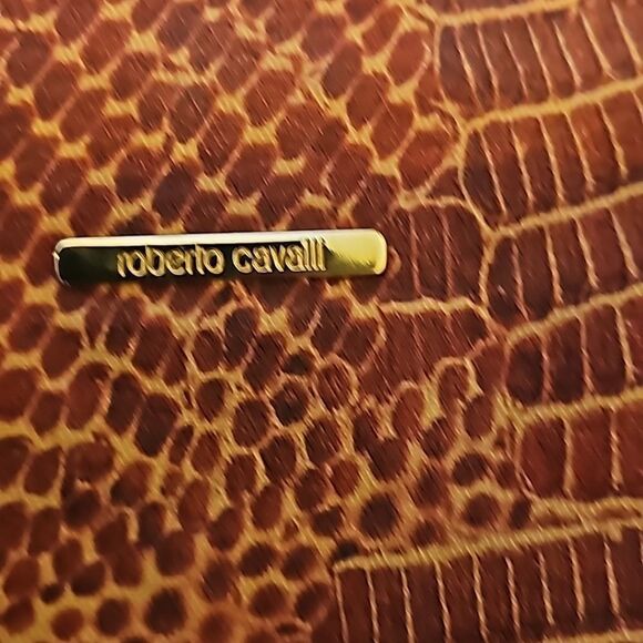 Roberto cavalli canvas shoulder bag. - Picture 12 of 14
